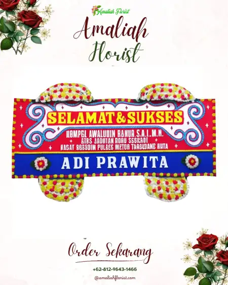 Papan Bunga Ucapan Selamat Sumberwuluh
